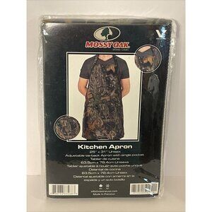 Mossy Oak Kitchen Apron Camo 25" X 31" UNISEX New Break Up Camouflage BRAND NEW